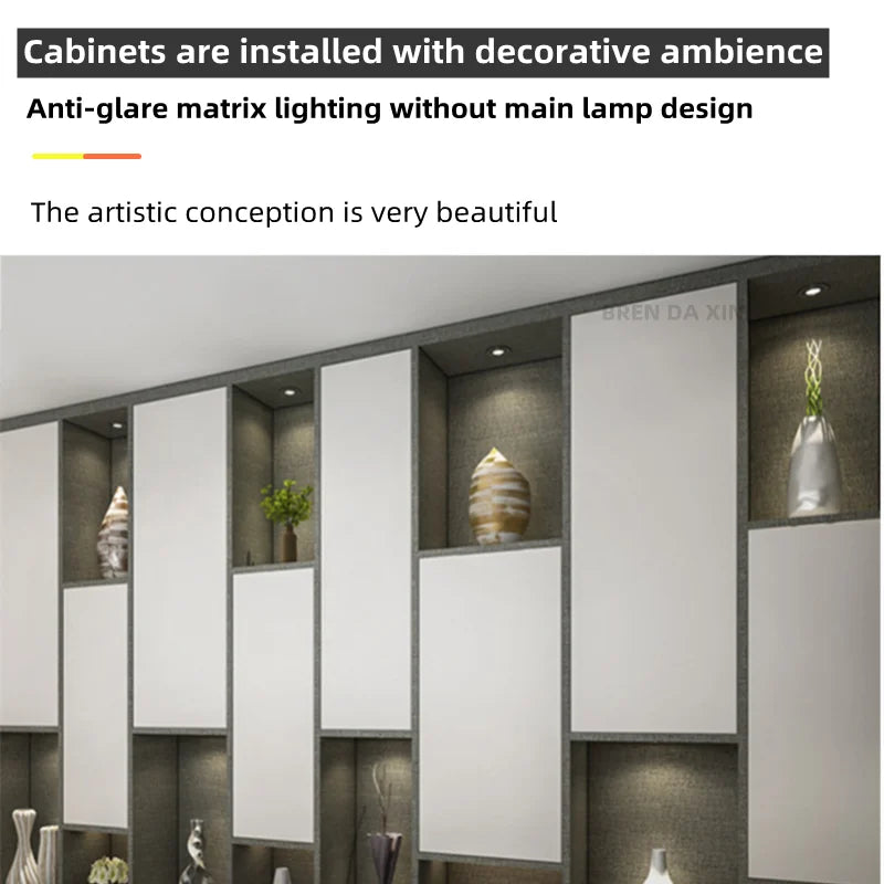 Dimmable Anti-glare Mini LED Downlight Spotlights 3W5W7W10W12W15W Recessed Ultra-thin COB Sky Flower Lamp Cabinet Home Lighting
