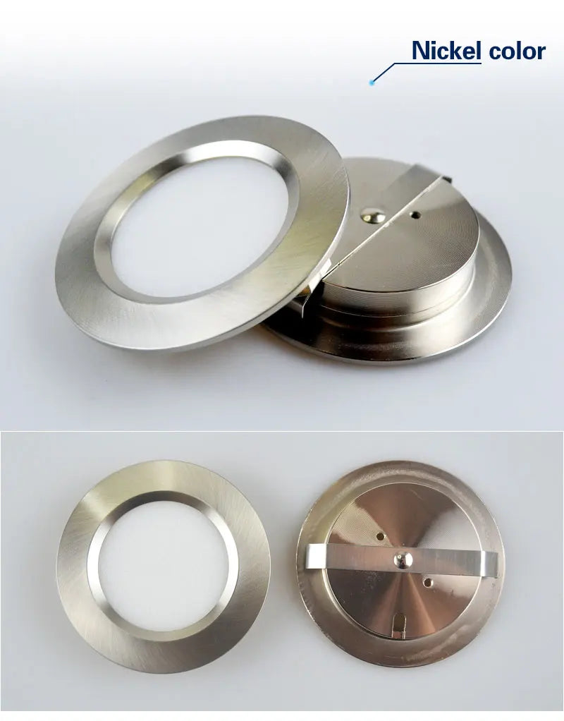 LED Spotlight Ultra-thin 14mm 3W 5W 7W 12V 2inch Recessed Ceiling Lamp D55mm House Hotel Living Room Mini Downlight